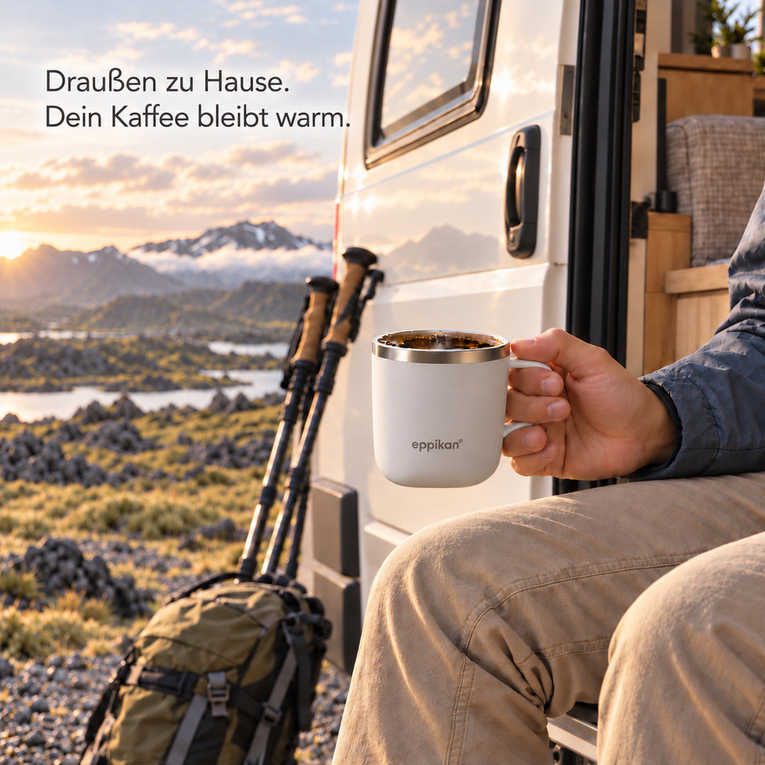 EPPIKAN eppiLungo Thermobecher beim Camping