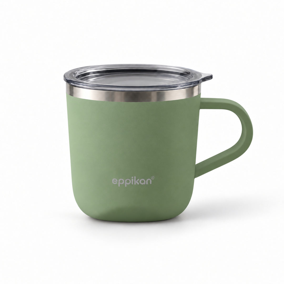 EPPIKAN eppiLungo 220 ml Thermobecher mit Henkel in Moss Green 