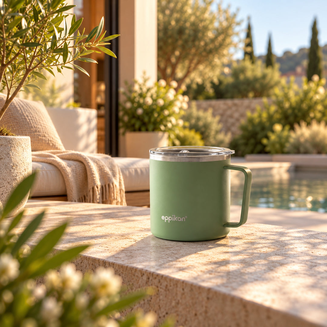 EPPIKAN eppiTall Thermobecher für entspannte Momente auf Terrasse und Balkon