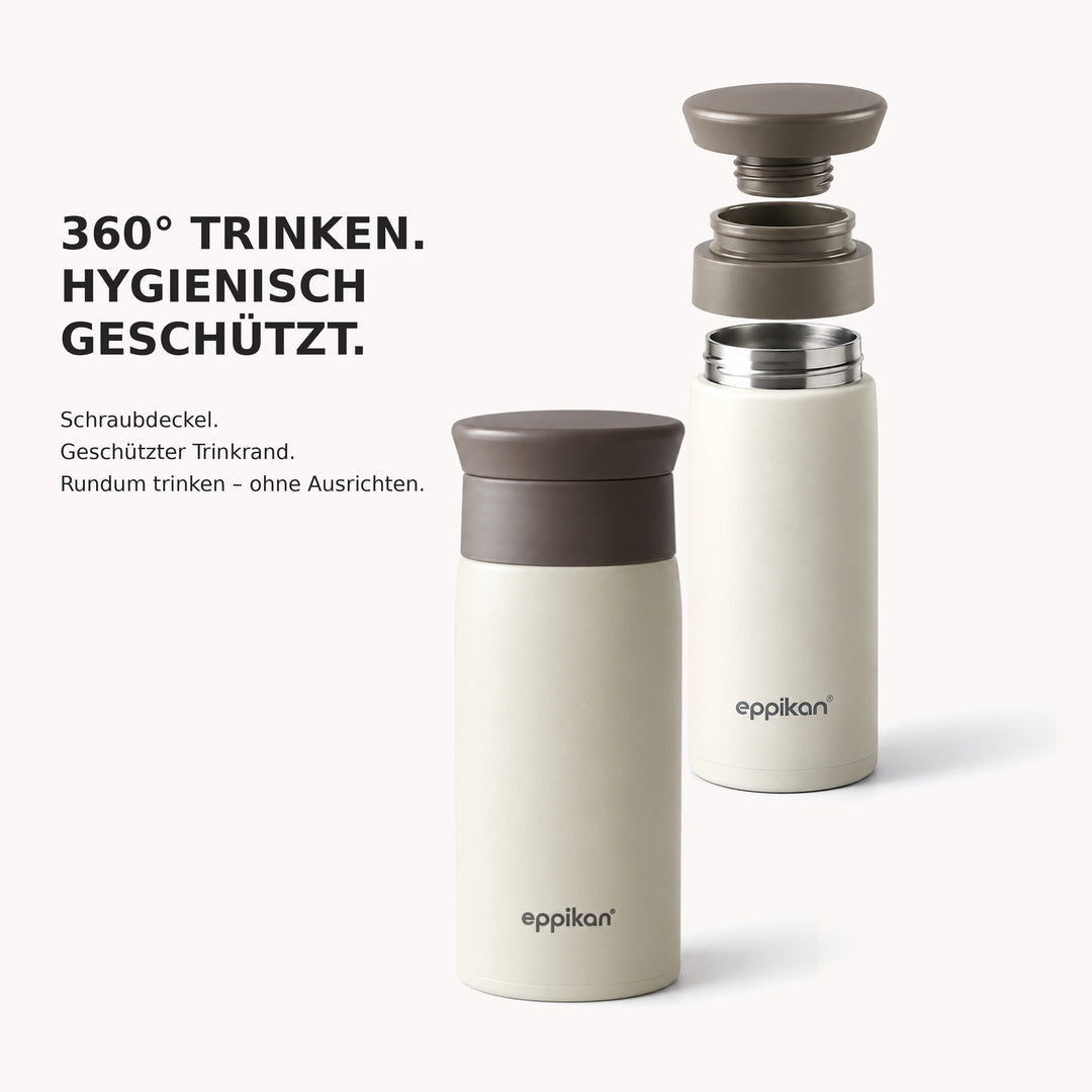 EPPIKAN eppiToGo Thermobecher aus Edelstahl