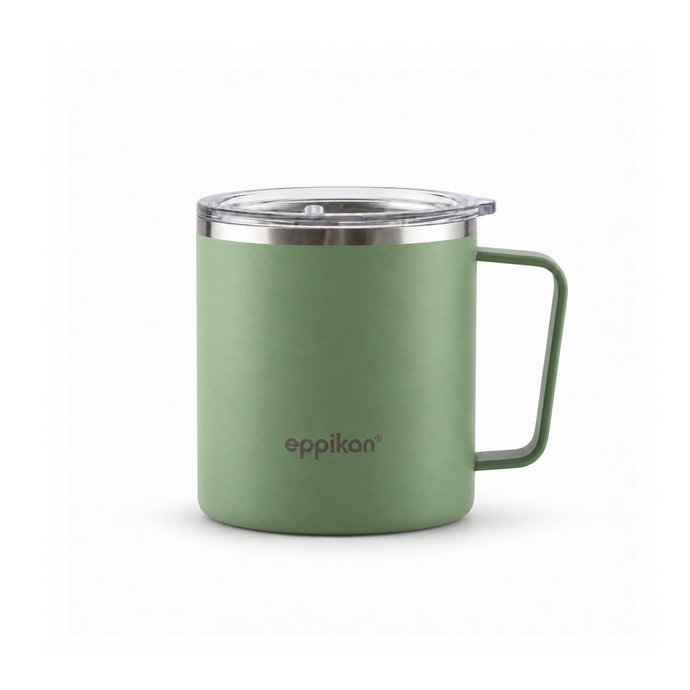 EPPIKAN eppiTall 380 ml Thermobecher mit Henkel in Moss Green #farbe_moss-green