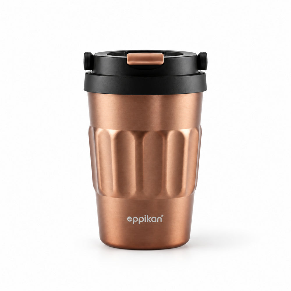EPPIKAN eppiCafé 400 ml Thermobecher in Electric Copper #farbe_electric-copper