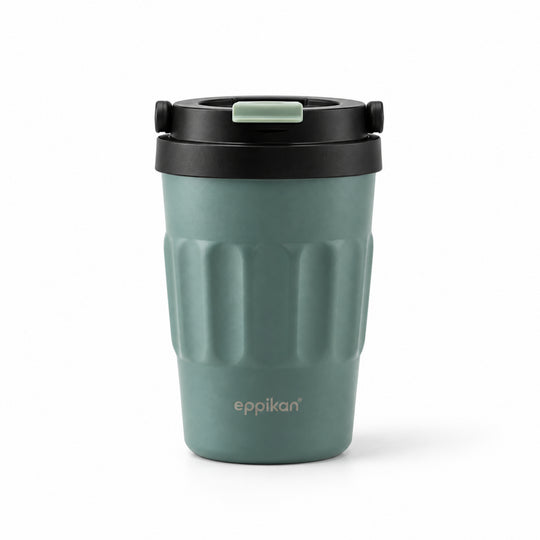 EPPIKAN eppiCafé 400 ml Thermobecher in Matt Green 