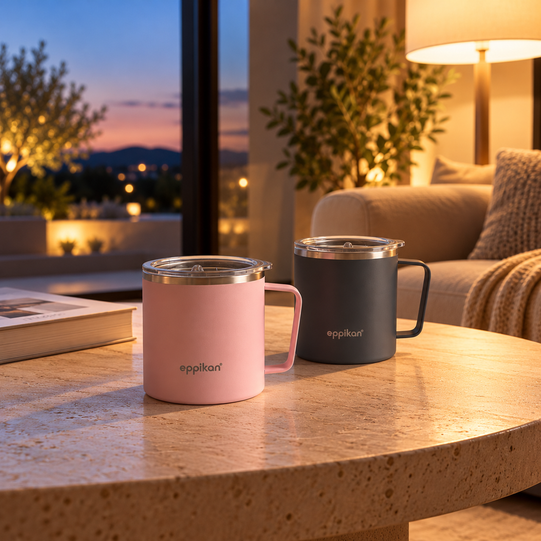 EPPIKAN eppiTall Thermobecher in verschiedenen Farben für gemeinsame Kaffeemomente